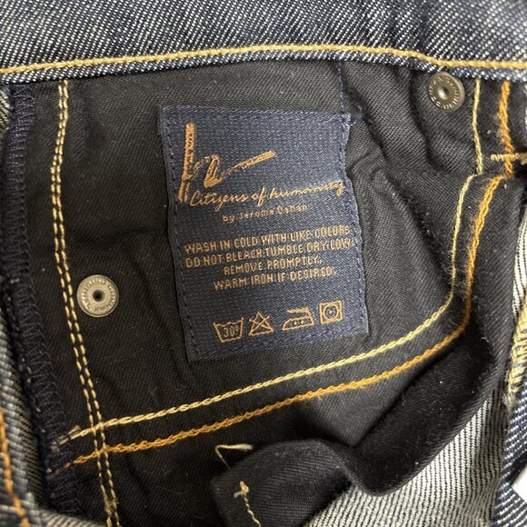 Citizens of Humanity Jeans #109 Low Waist Flare Womens 28 Dark Wash Denim RicRac - Picture 13 of 13